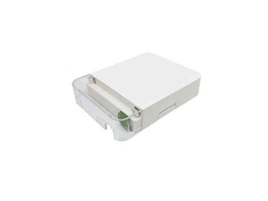 1端口客户墙出口光纤终端盒面板SC / APC连接器